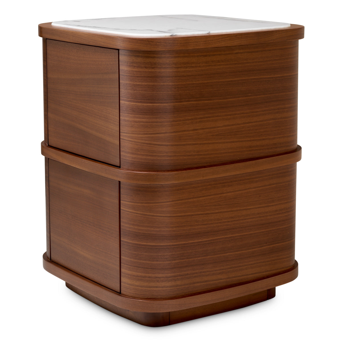 Nachtkastje Cabana - S - Walnut veneer