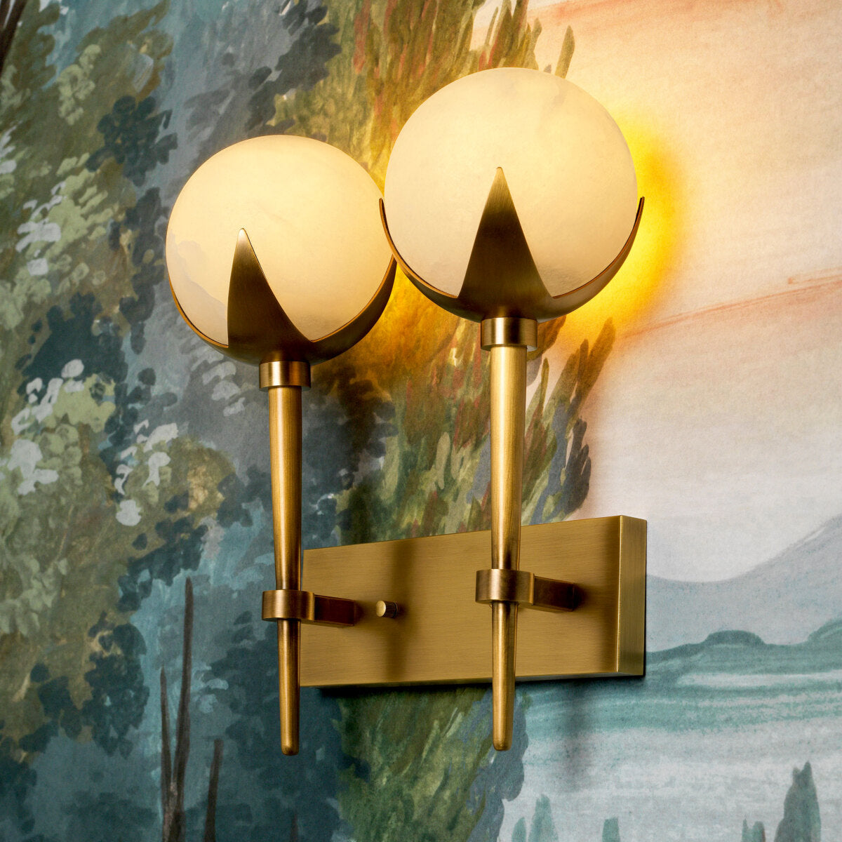 Wandlamp Alesa - Dubbel