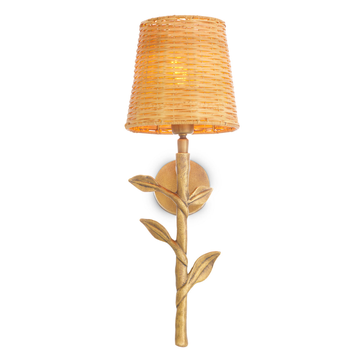Wandlamp Farini - Rattan shade
