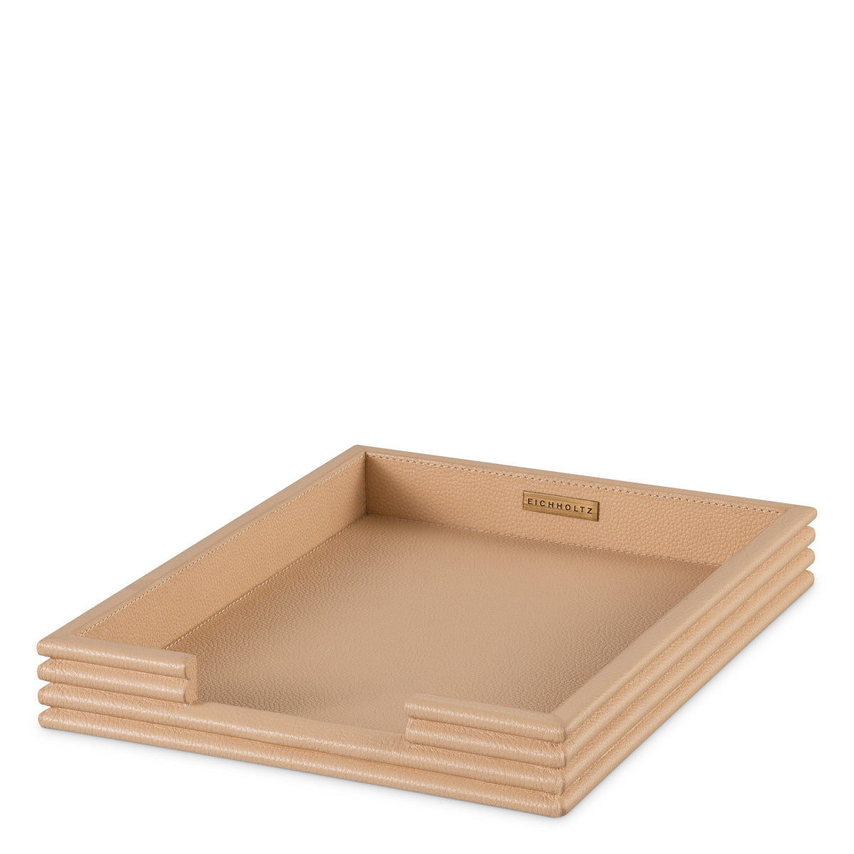 Bureauset Elvane - Tan leather (set van 3)