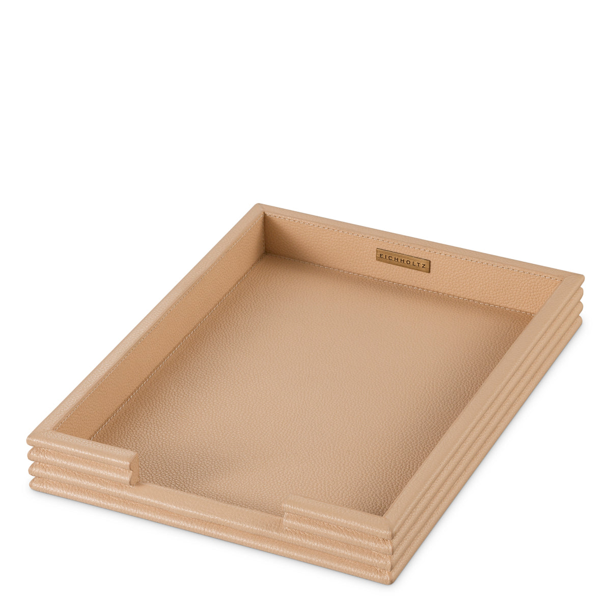 Bureauset Elvane - Tan leather (set van 3)