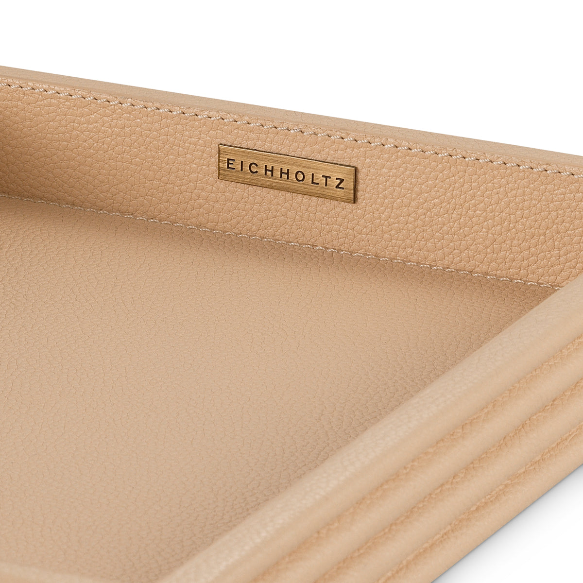 Bureauset Elvane - Tan leather (set van 3)