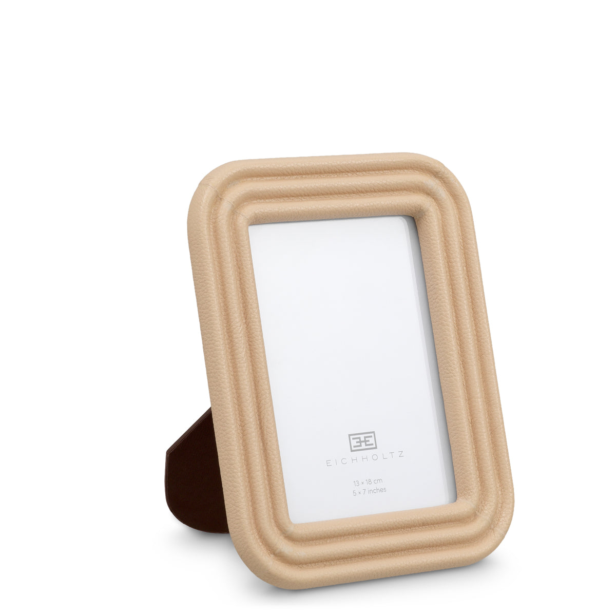 Fotolijstje Elvane - Tan leather (set van 2)