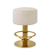 Barkruk Carleton - Laag - Camari cream