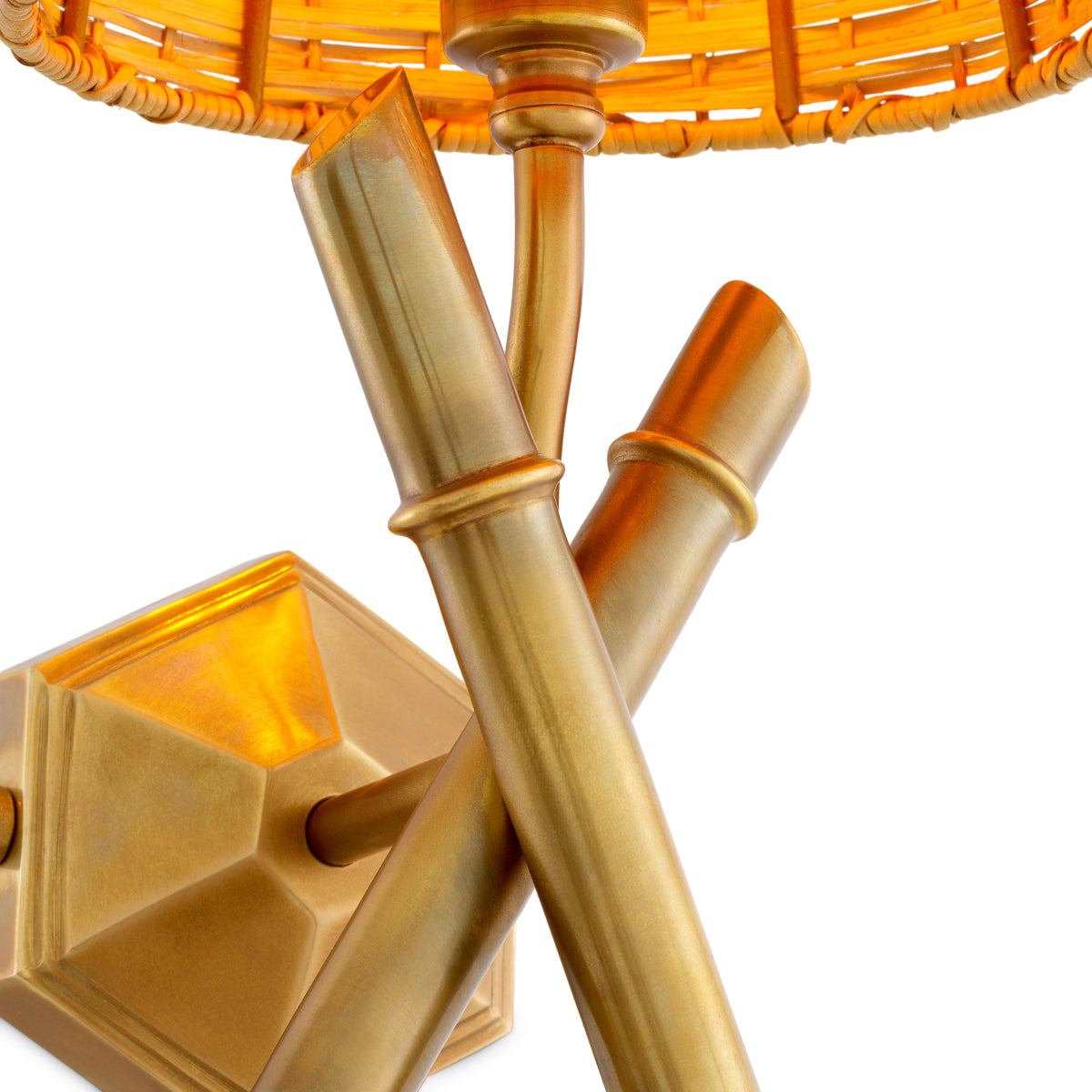 Wandlamp Aveline - Natural rattan