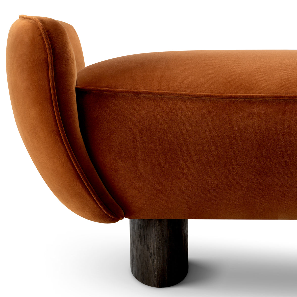 Bench Stirling - Sonoma burnt orange velvet