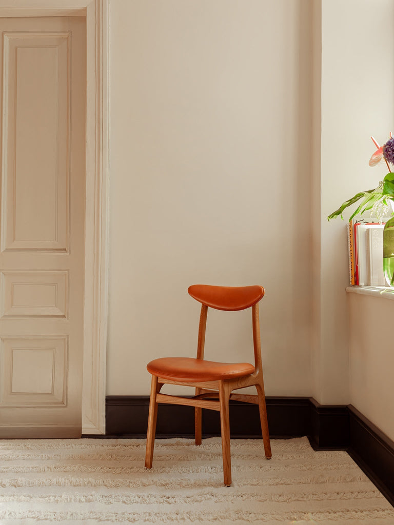 Eetkamerstoel 200-190 Velvet Sierra Natuurlijk Hout