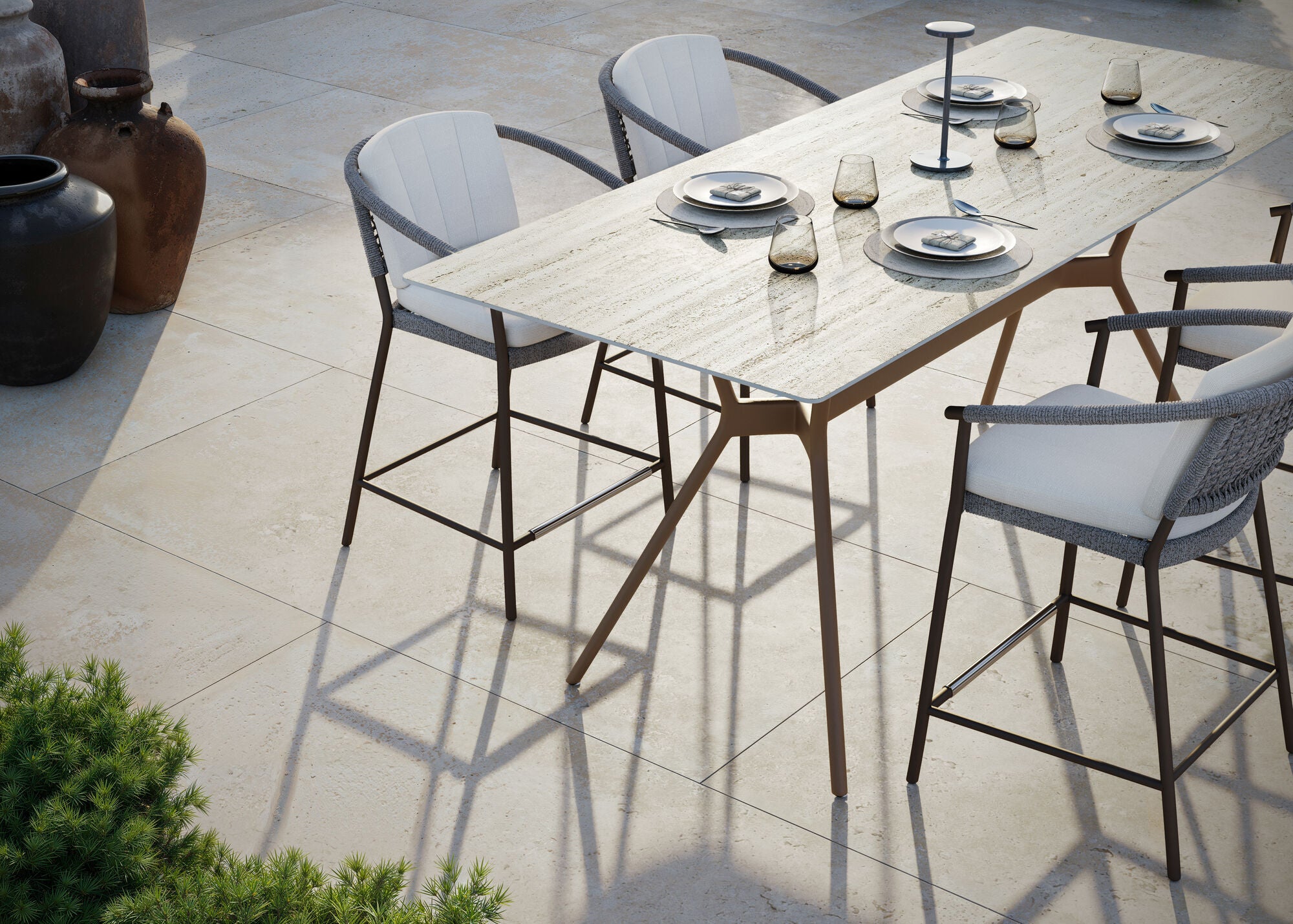 Tuinstoel Emilia - High dining