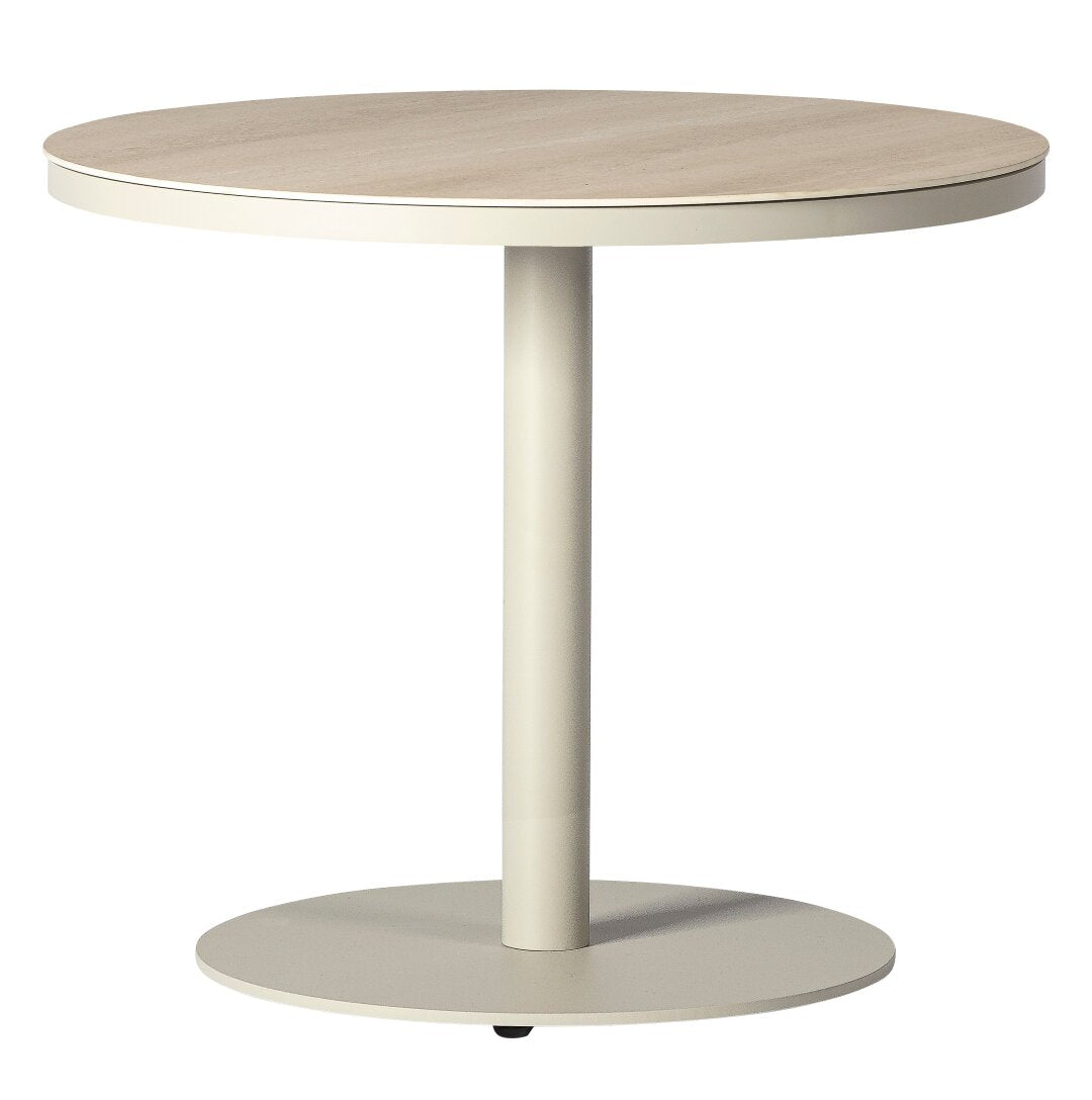 Tuintafel Salerno - High dining - Ø160 cm - Linnen