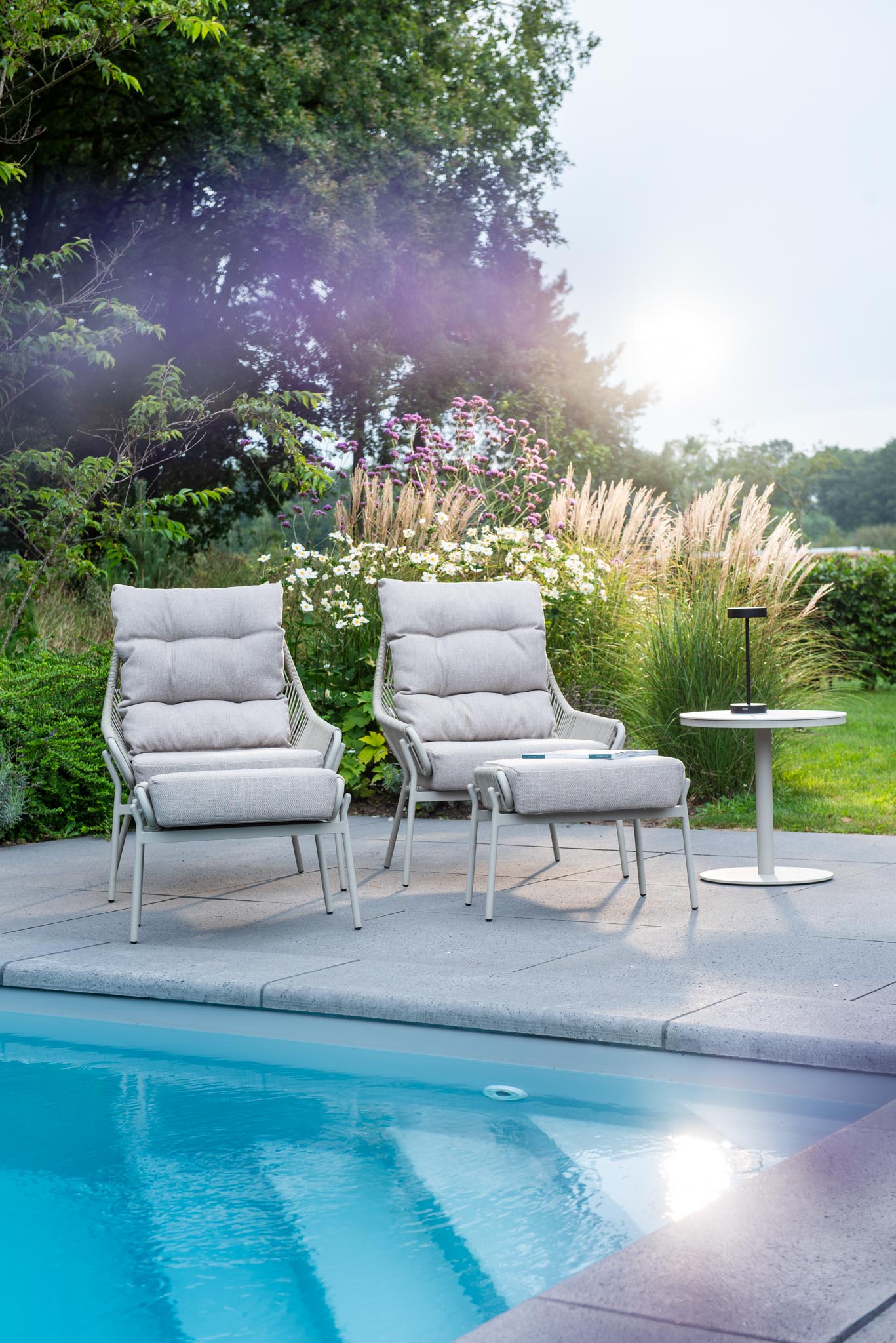 Loungestoel Nogales (incl. voetensteun)