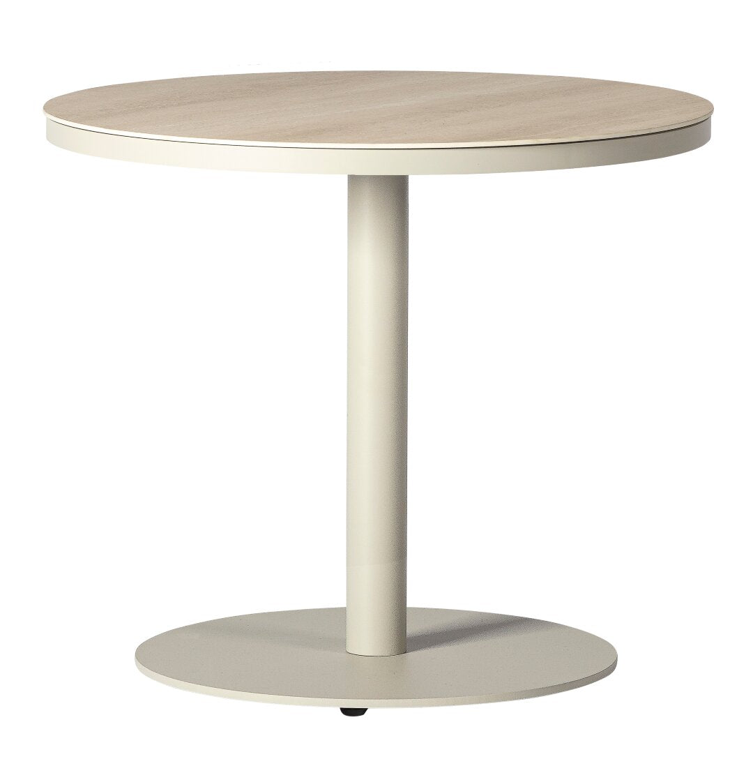 Tuintafel Salerno - High dining - Ø140 cm - Linnen