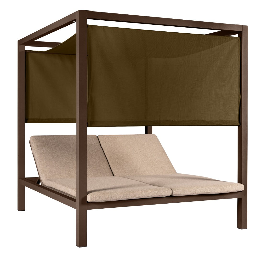 Daybed Cabana met dak - Brons