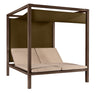 Daybed Cabana met dak - Brons