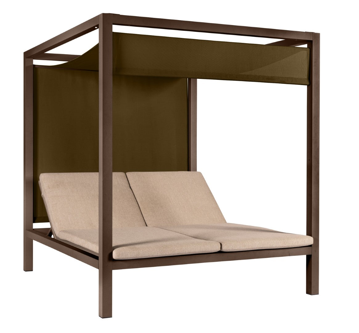 Daybed Cabana met dak - Brons