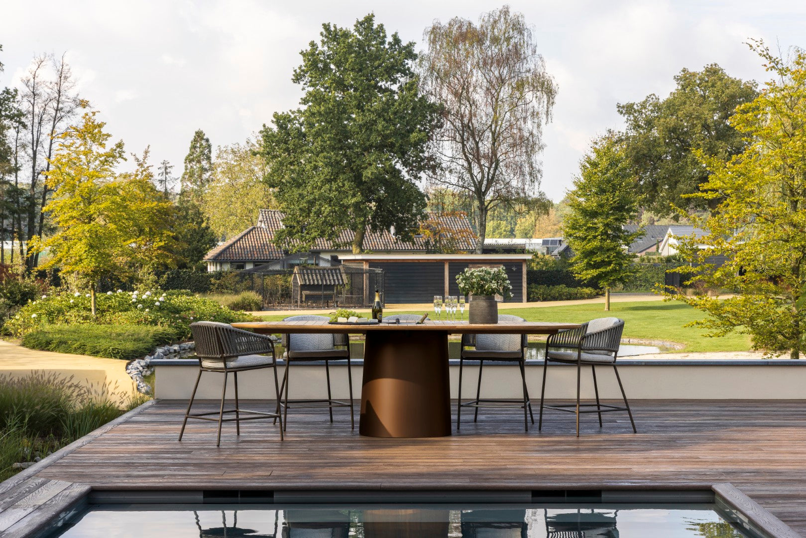 Tuintafel Loreto - High dining - Ovaal