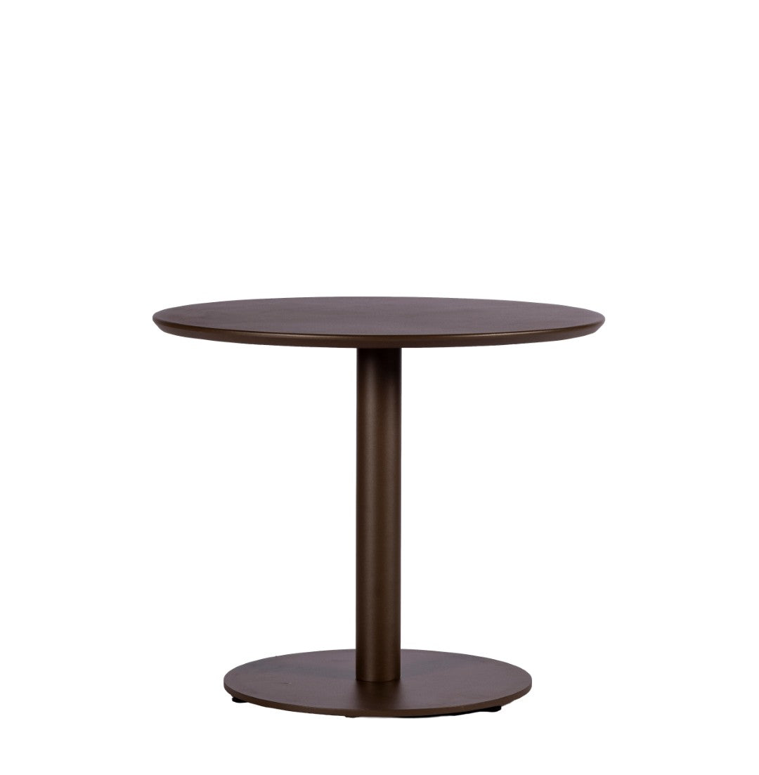 Tuintafel Vernazza - Low dining - Ø80 cm - Brons