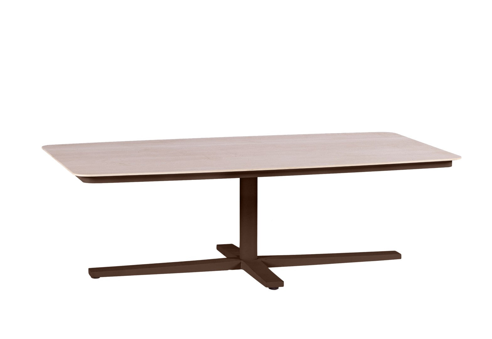 Salontafel Pollenca - Brons - Travertine