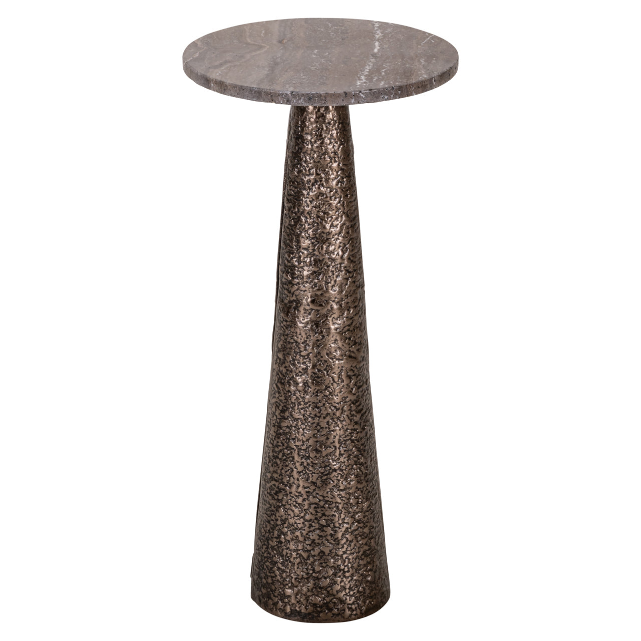 Bijzettafel Eldora - Bronze - Ø30 cm