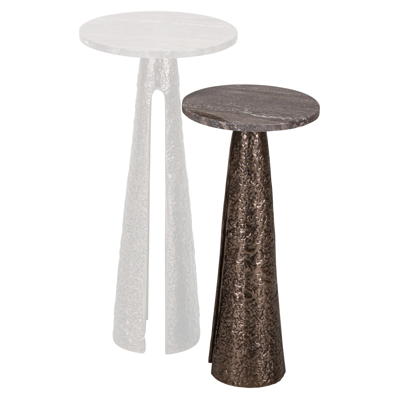 Bijzettafel Eldora - Bronze - Ø25 cm