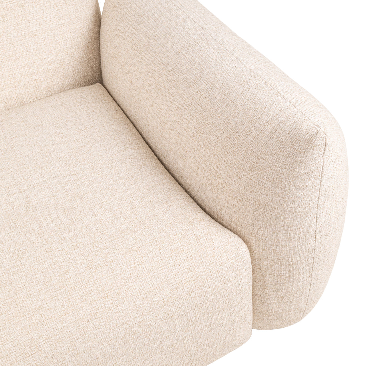 Tuinbank Dawson - Beige - Corner