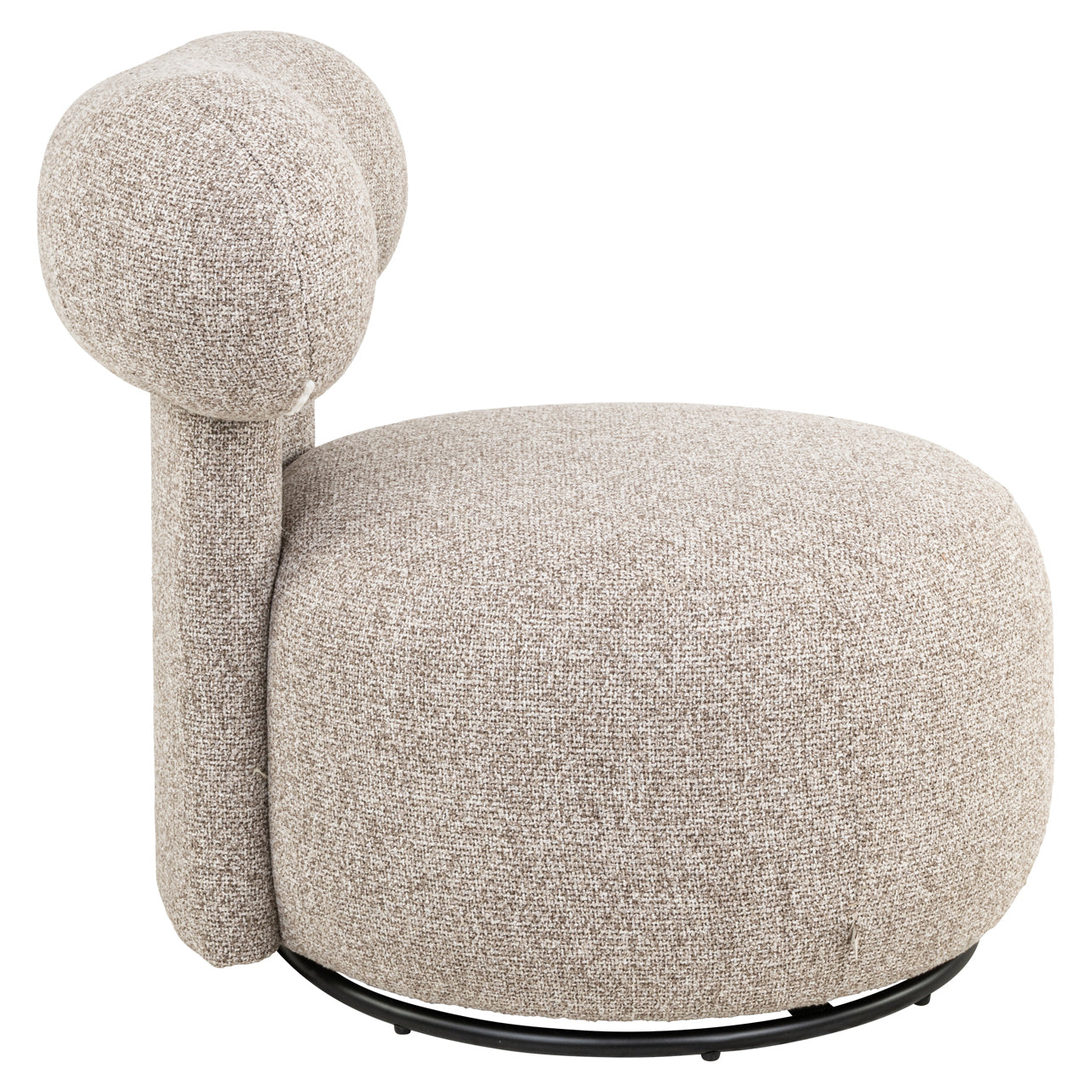 Draaifauteuil Kaya - Cayenne brown