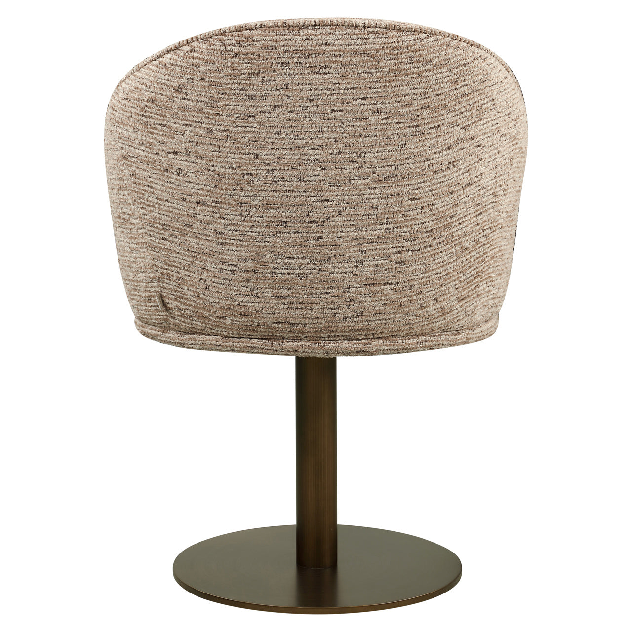 Draaistoel Beverly - Mocca linear
