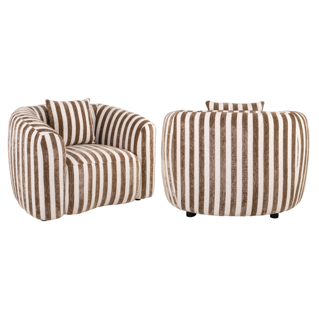 Fauteuil Luxandra - Stripes sand