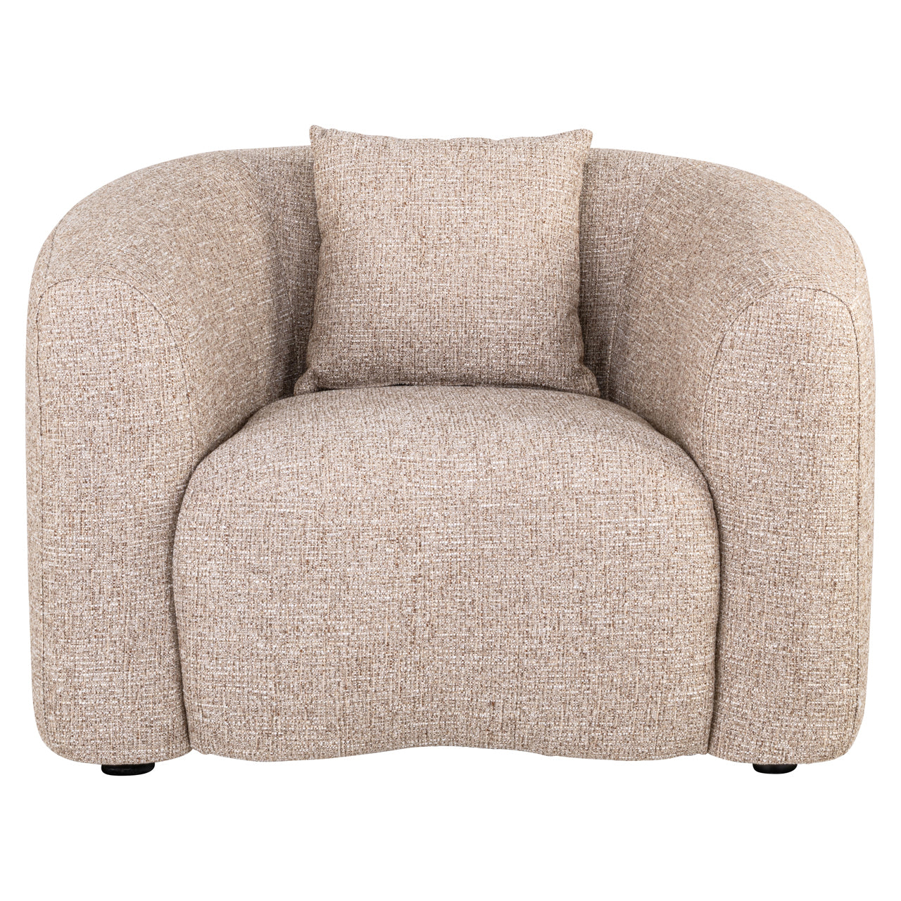 Fauteuil Luxandra - Sand tweed