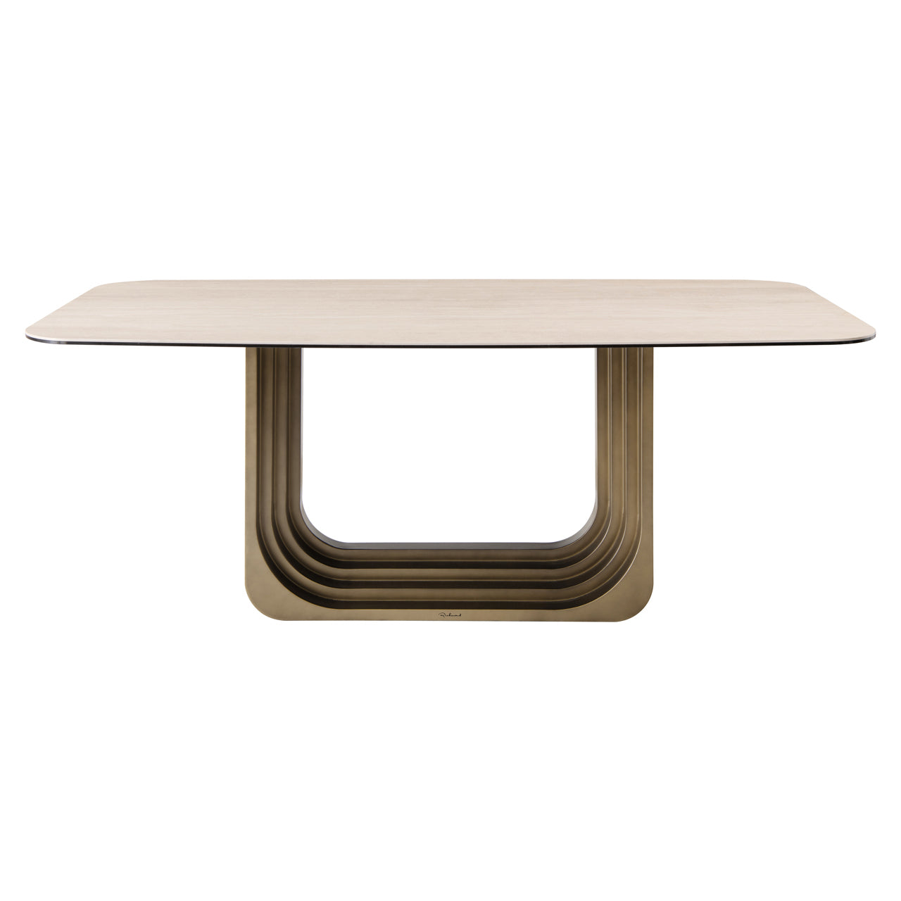 Eettafel Maxfield beige 230 cm