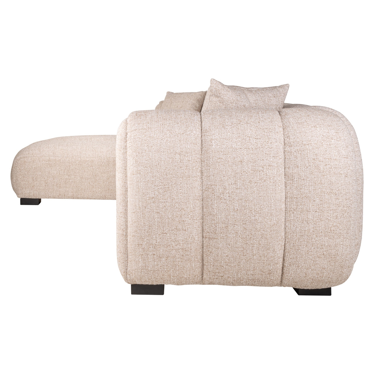 Hoekbank Novaro - Cream tweed - Lounge links