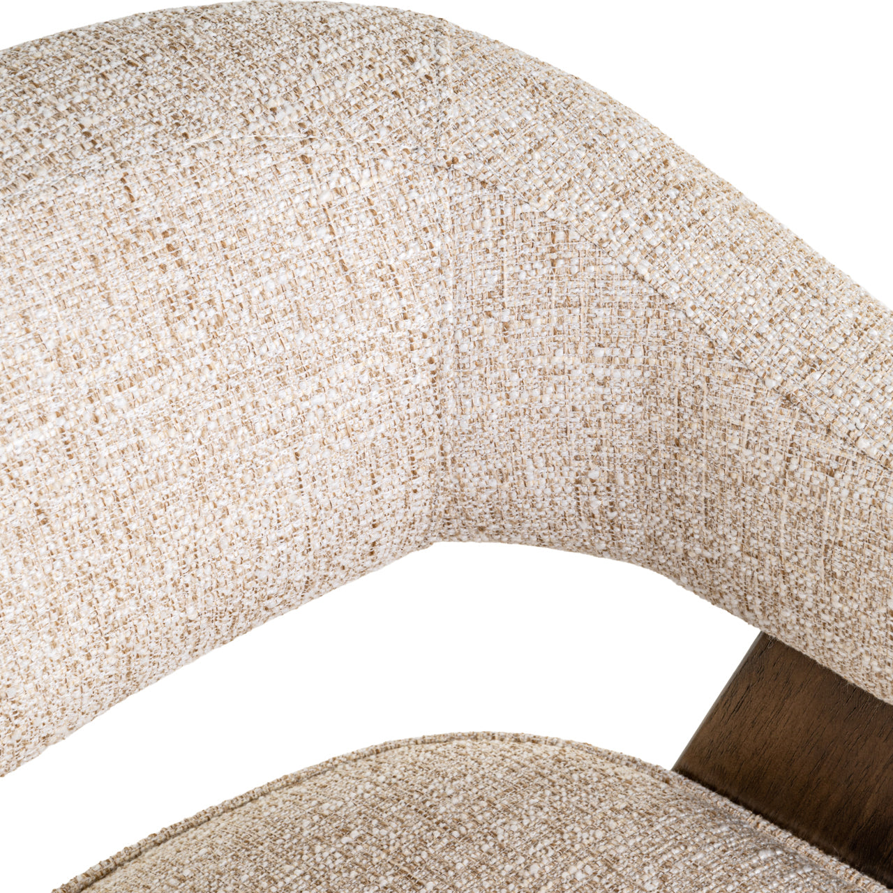 Eetkamerstoel Mori - Cream tweed