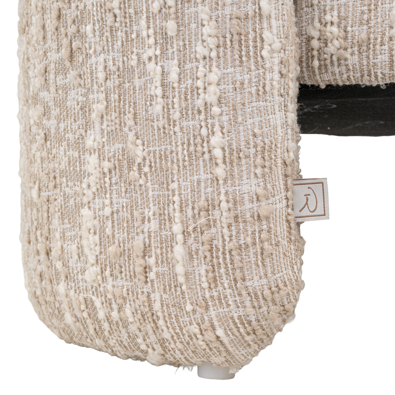 Poef Cupid - Beige angora