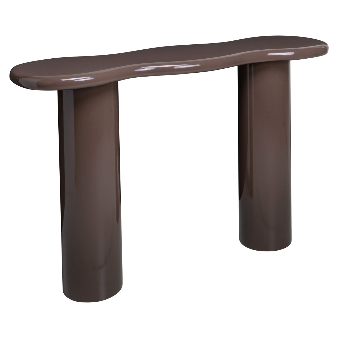 Consoletafel Cordelia - Chestnut hoogglans