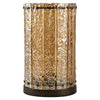 Windlicht Aura L - Amber glas