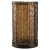 Windlicht Nuri L - Bruin glas