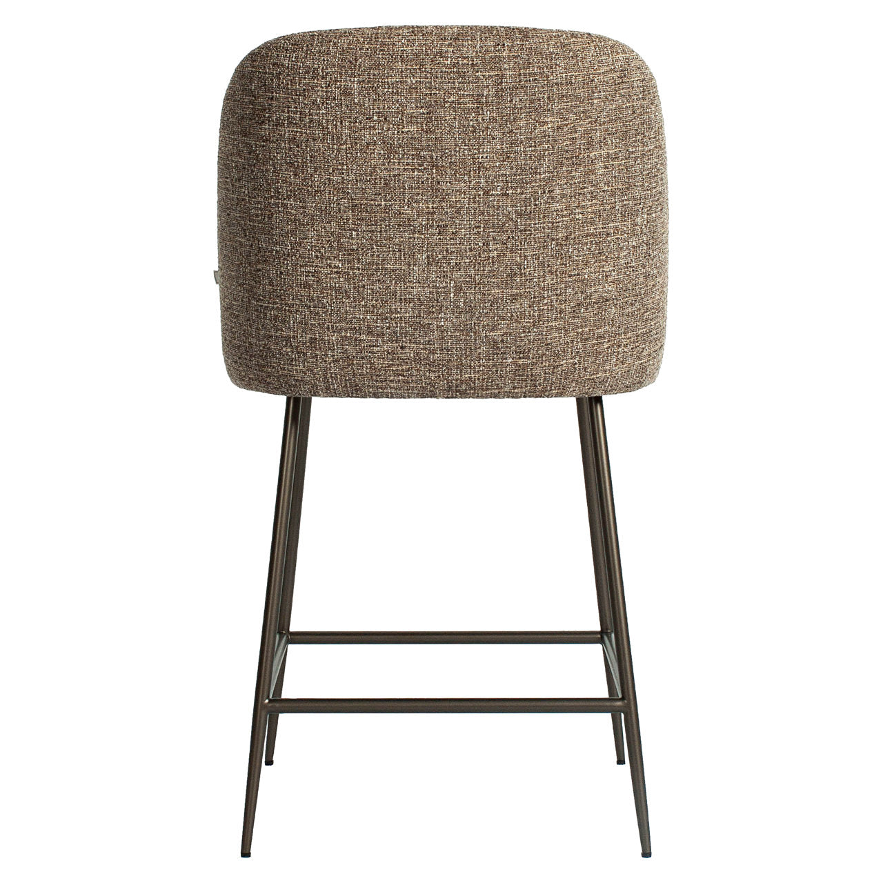 Barkruk Pullitzer - Laag - Bruin tweed