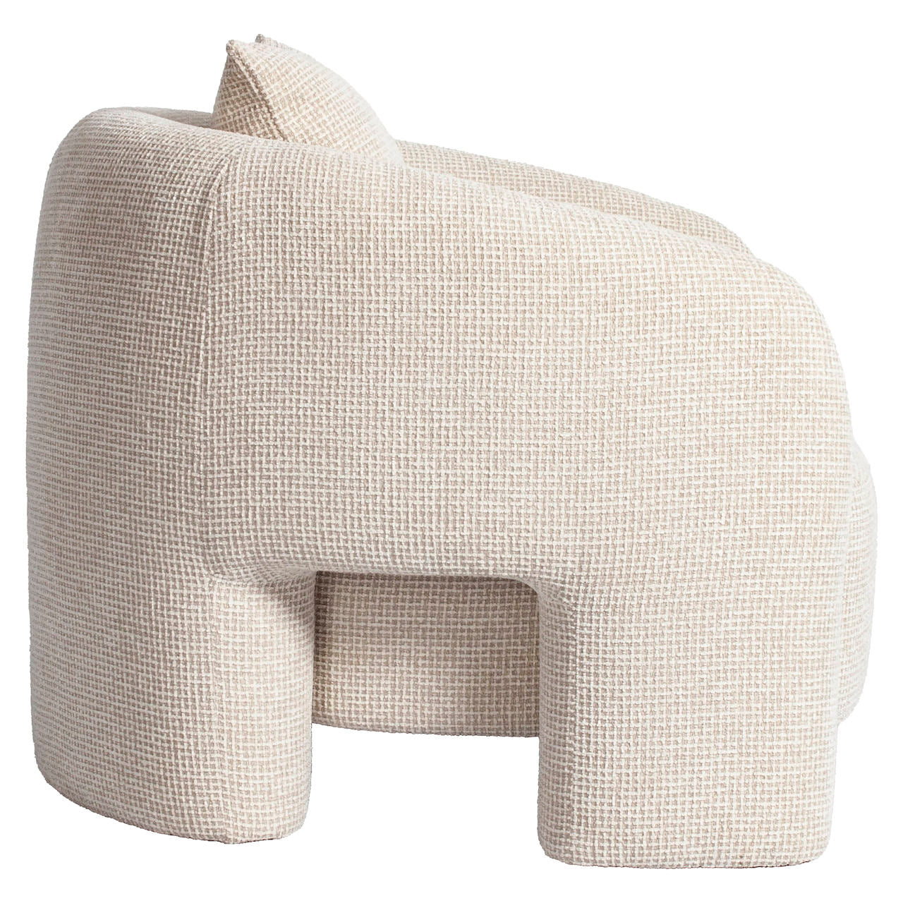 Fauteuil Tuscany - Beige blockweave