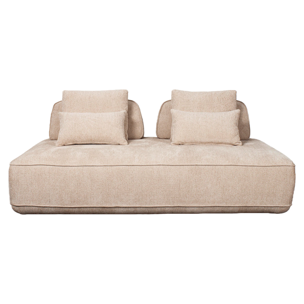 Sofa Tudor - Natural boldweave - 2.5-seater