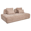 Sofa Tudor - Mocca boldweave - 2.5-seater