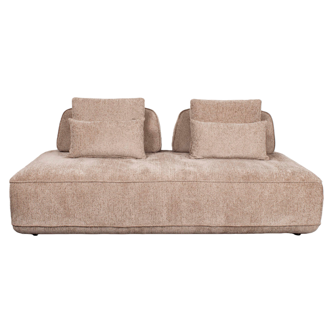 Sofa Tudor - Mocca boldweave - 2.5-seater