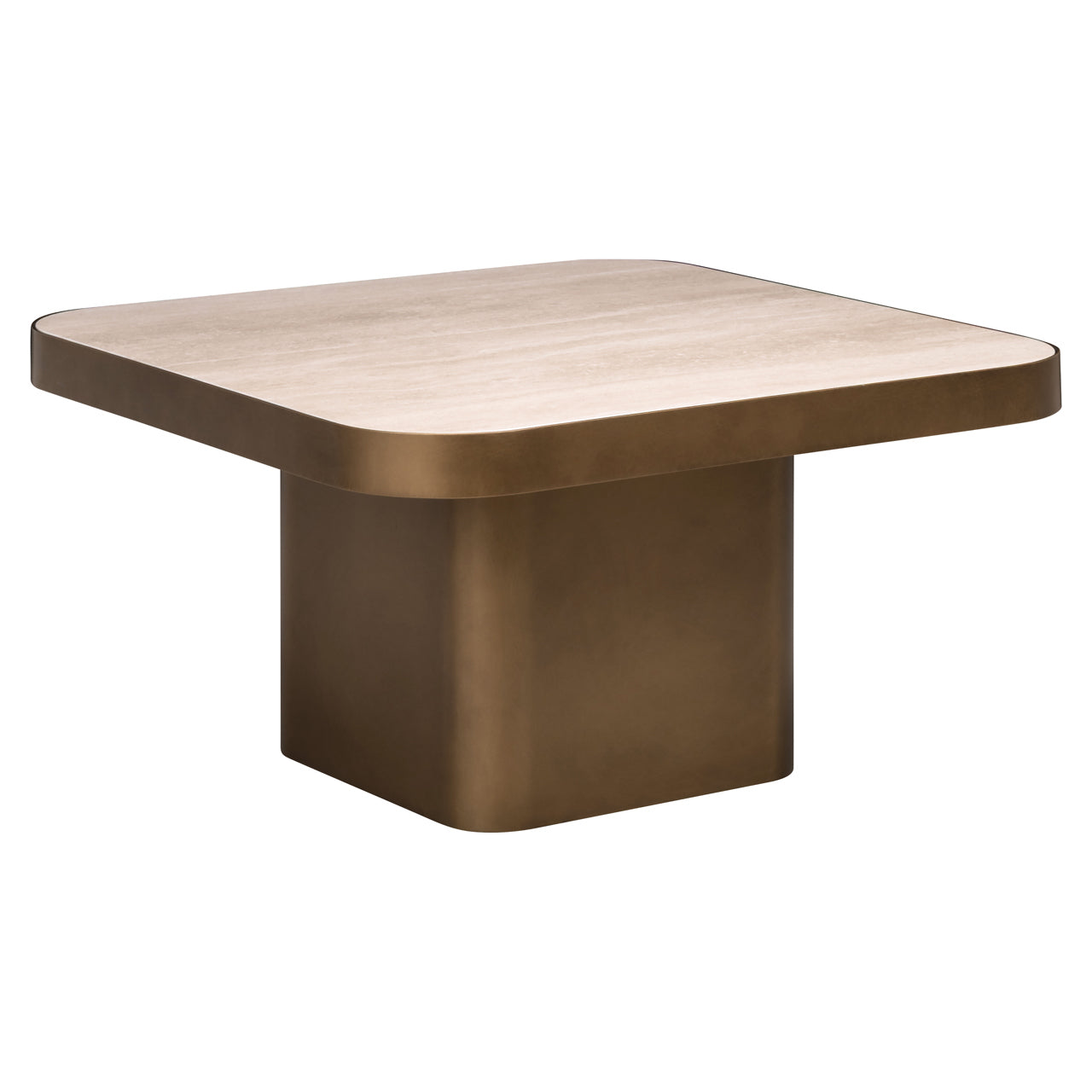 Salontafel Claridge - Beige - 70x70