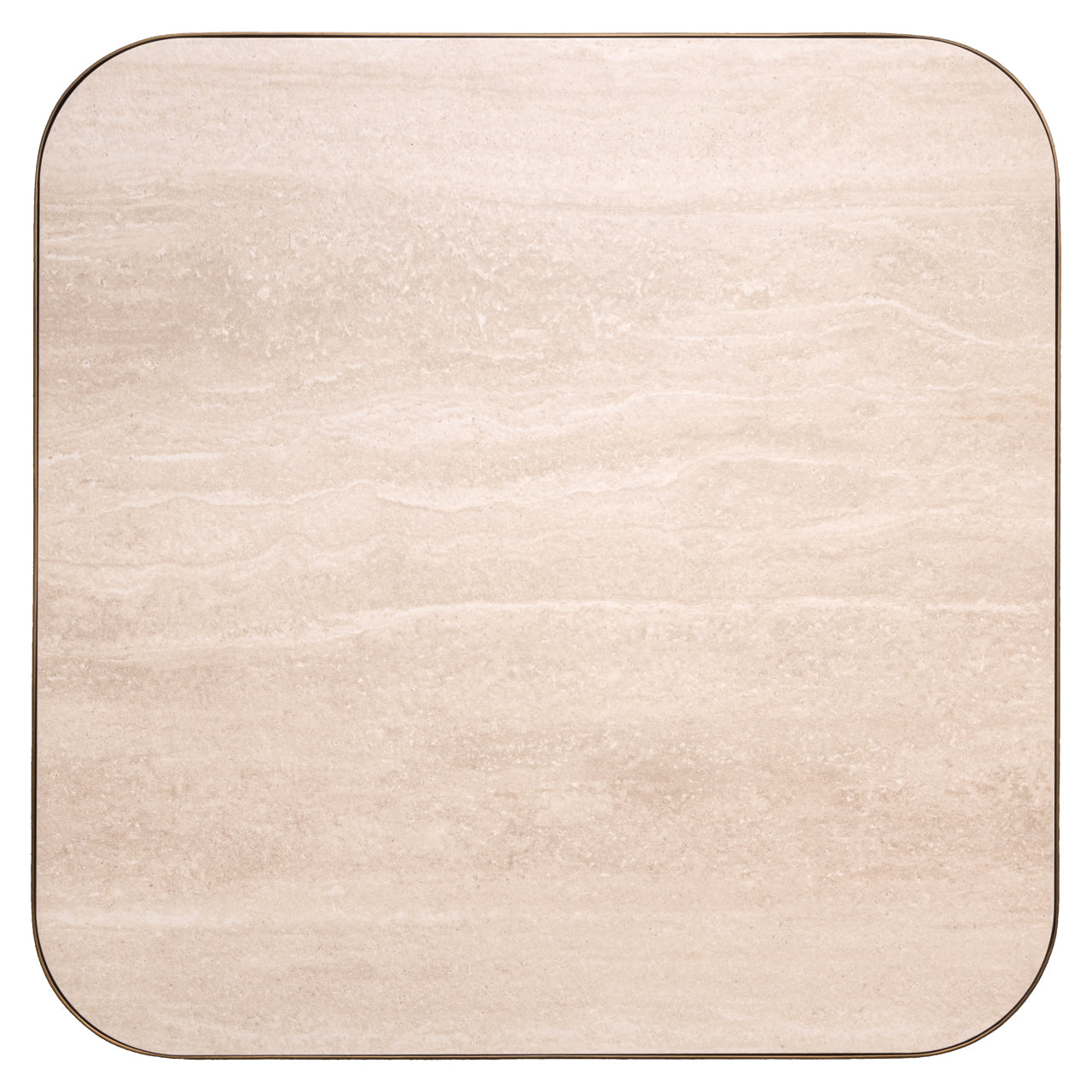 Salontafel Claridge - Beige - 70x70