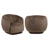 Fauteuil Negreslo - Brown fluffy