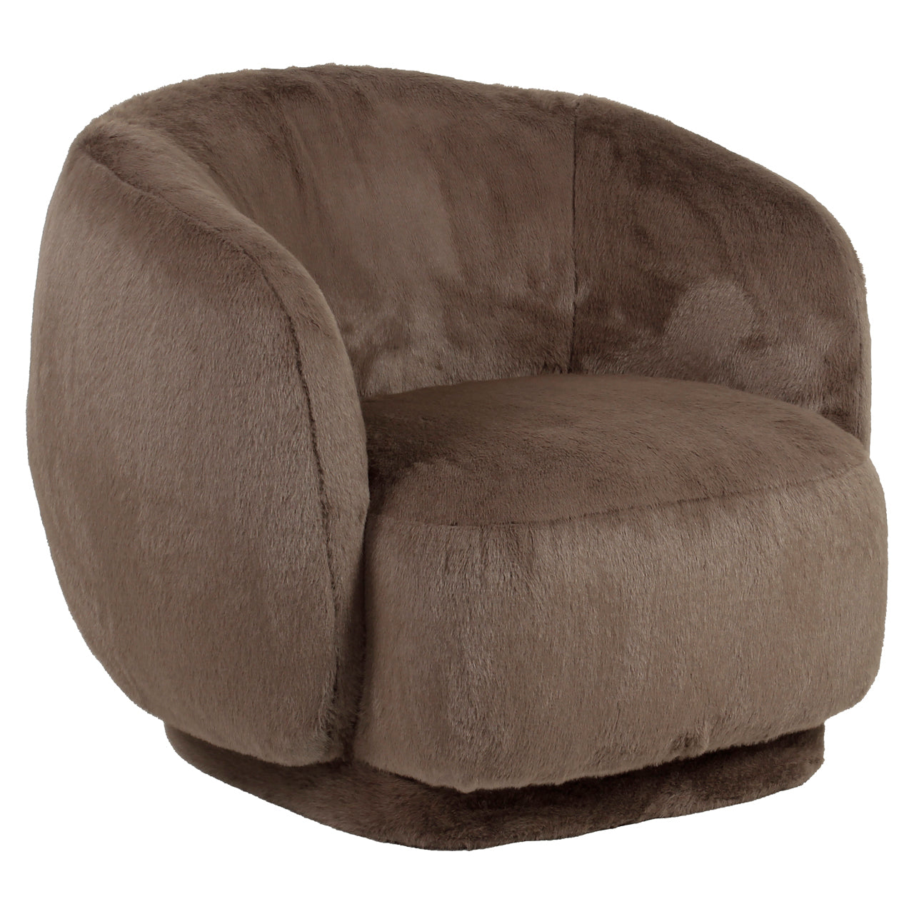 Fauteuil Negreslo - Brown fluffy