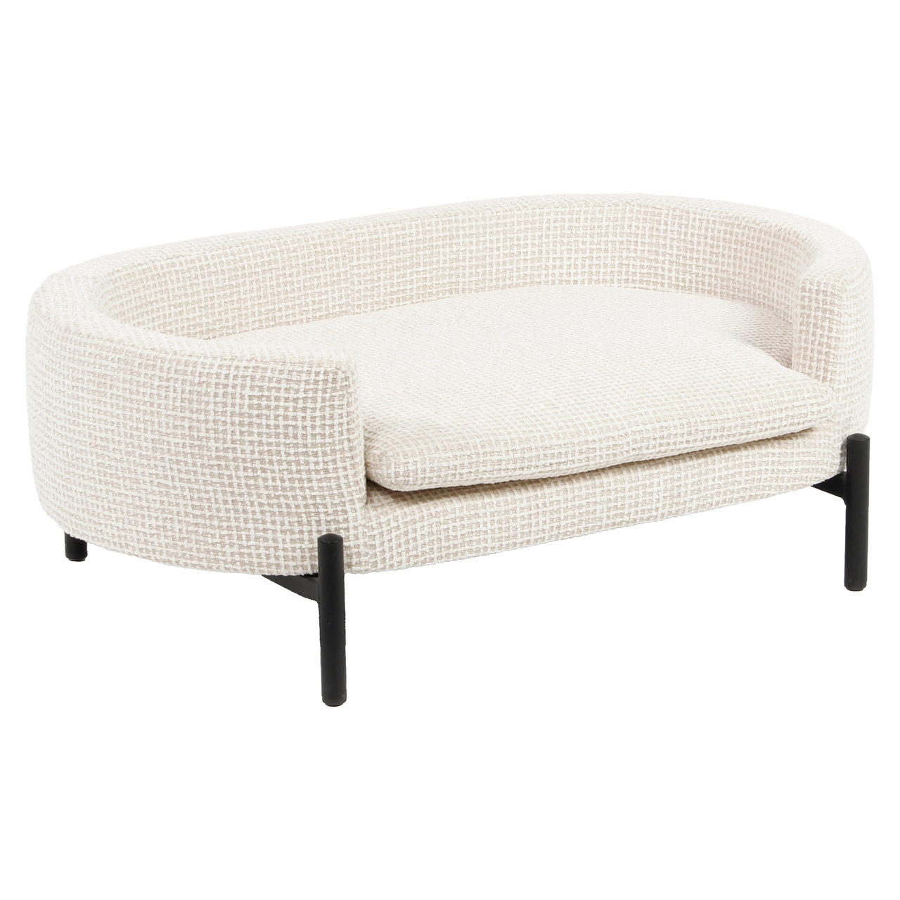 Huisdierenbed Dolly - Beige blockweave