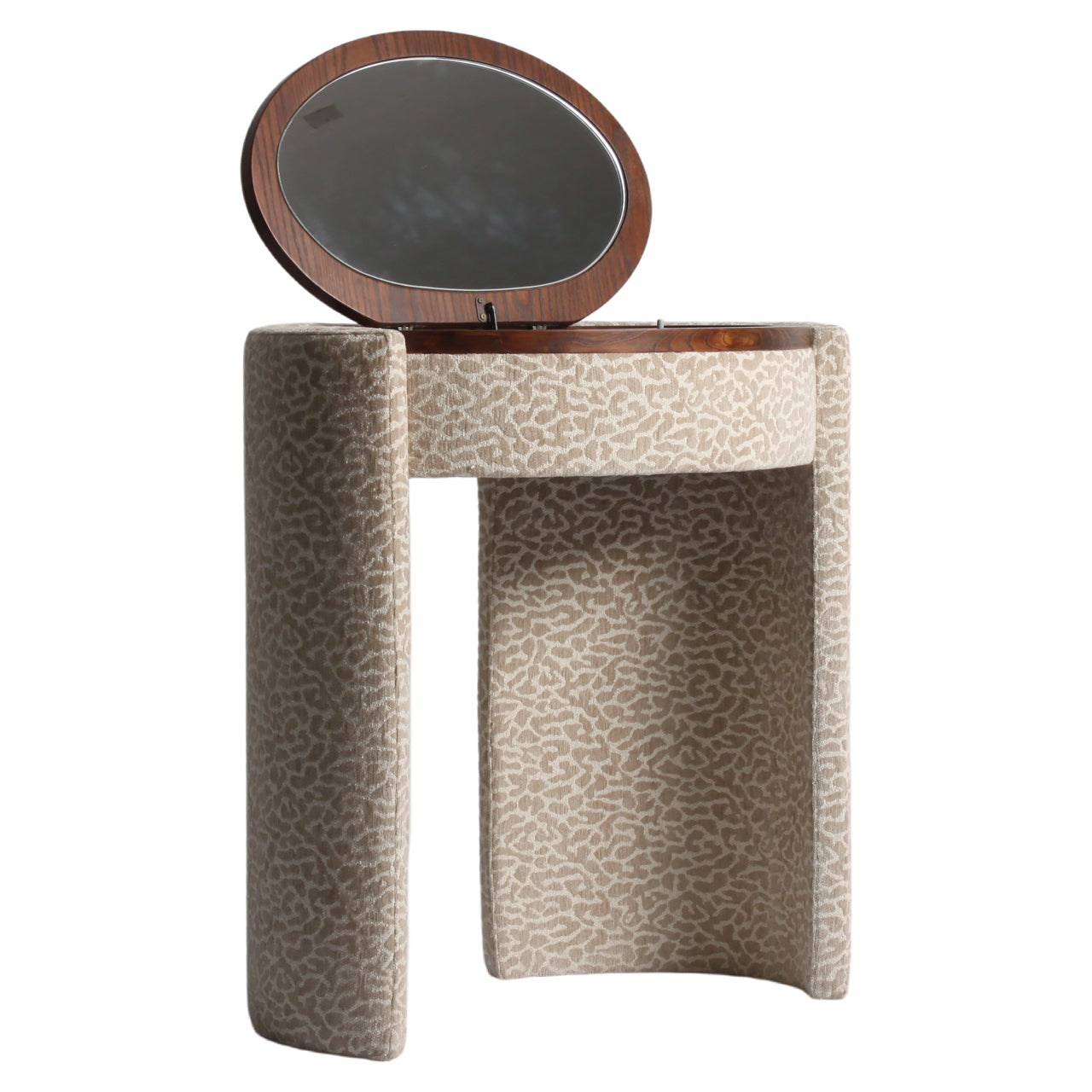 Bureau Roxenne - Beige leopard print