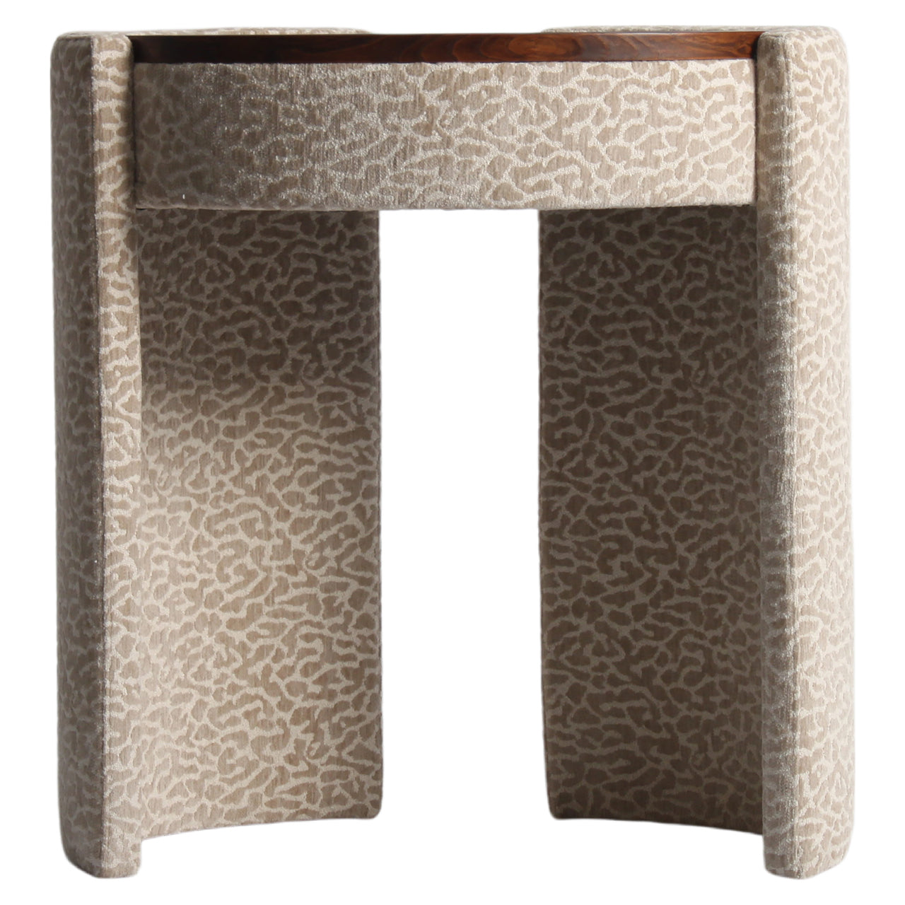Bureau Roxenne - Beige leopard print