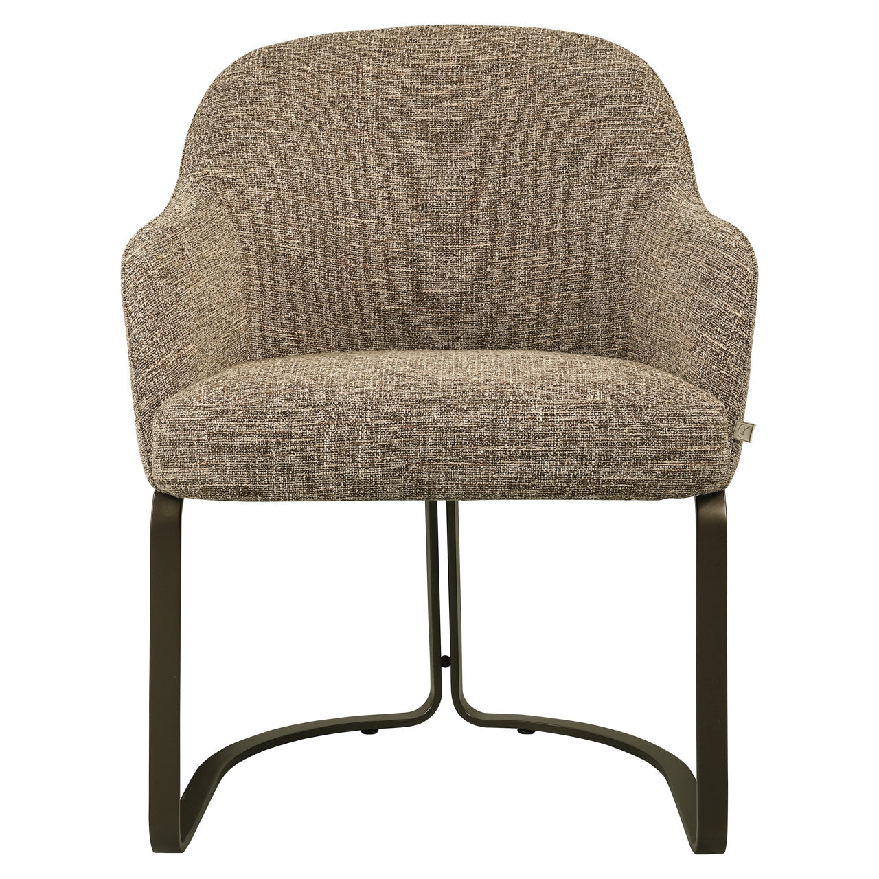 Eetkamerstoel Hadley - Bruin tweed
