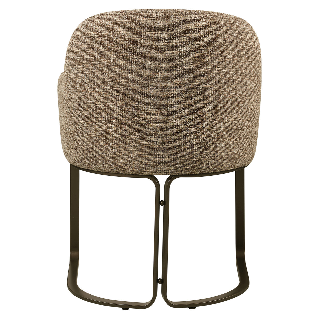 Eetkamerstoel Hadley - Bruin tweed