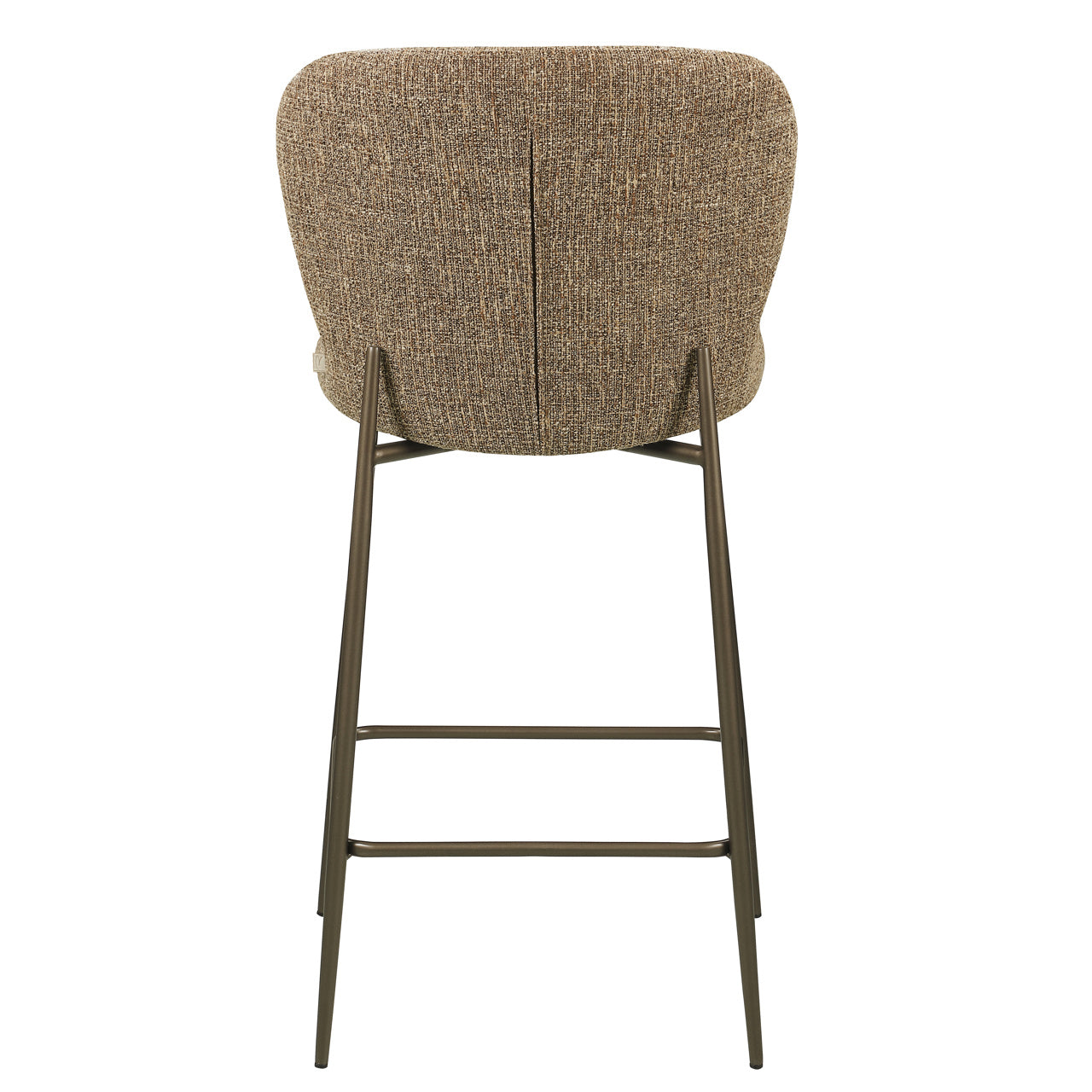 Barkruk Odarby - Laag - Bruin tweed
